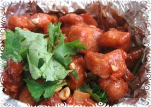 菜心燒牛蹄筋 菜心燒牛蹄筋