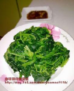 菠菜蘸醬 菠菜蘸醬