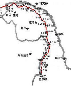 墨爾根古驛站驛道 墨爾根古驛站驛道