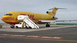 （圖）DHL一架波音727貨機