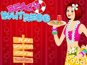 海濱女服務生 海濱女服務生