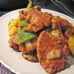 洋蔥煎豬排 洋蔥煎豬排