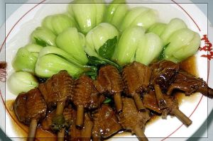 菜心糯米蓮子鴨 菜心糯米蓮子鴨