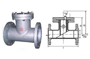 T型管道過濾器