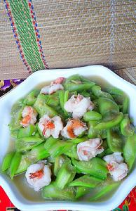 蛇瓜蝦球 蛇瓜蝦球