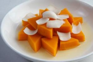 生醃百合南瓜 生醃百合南瓜