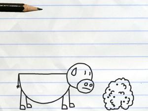 鉛筆塗鴉創意動畫20