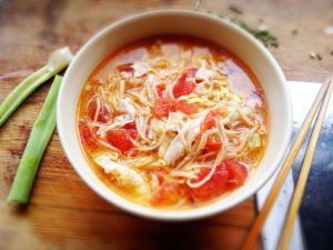 西紅柿雞蛋面 西紅柿雞蛋面