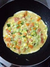 千層蔬菜雞蛋餅