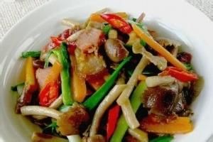 腊味時蔬小炒 腊味時蔬小炒