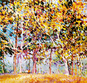 作品《核桃樹》