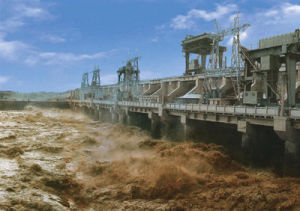 （圖）青銅峽水利樞紐工程