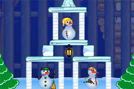 摧毀雪人城堡 摧毀雪人城堡