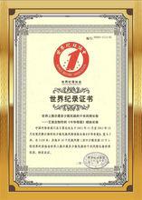 王富志世界紀錄證書