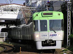 東松原～明大前站間走行的1000系電車