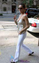 吊帶短裝+直身長褲