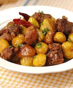 板栗雞腿 板栗雞腿