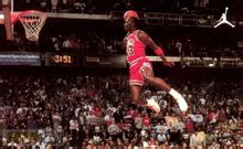 穿著Air Jordan 3的喬丹完成驚天一扣