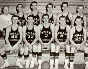 1954 Milan High School Basketball Team