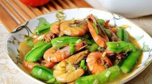 絲瓜乾煸雜蝦 絲瓜乾煸雜蝦