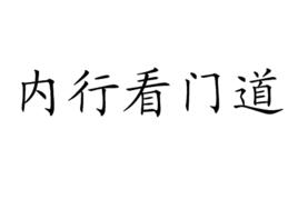 內行看門道 內行看門道