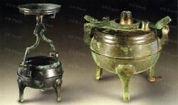 戰國晚期鼎形燈 戰國晚期鼎形燈