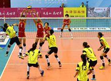 首屆全國青運會女排U19小組賽第一日比賽3