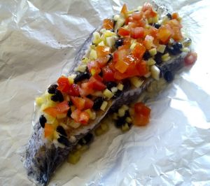 豉汁烤鱈魚 豉汁烤鱈魚