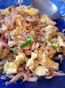 雞蛋炒河蝦 雞蛋炒河蝦