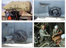 BLU-82巨型炸彈，GAU-12炮、105mm炮、40mm炮