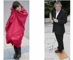 催情床單(左)和節食地磚(右圖)