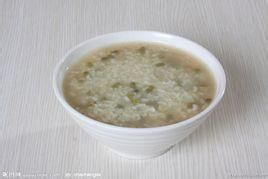 荇菜綠豆粥 荇菜綠豆粥