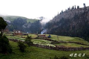 寧靜如畫的林區古村