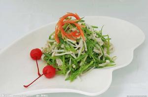 荷蘭豆炒金針菇 荷蘭豆炒金針菇