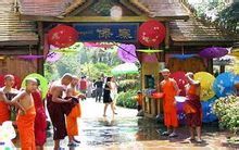 昆明雲南民族村傣寨