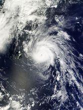 強颱風南川 衛星雲圖