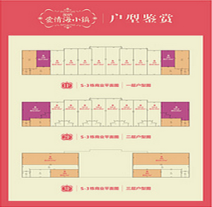 S-3棟商業平面戶型圖