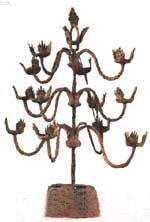 兩漢十二支鐵燈 兩漢十二支鐵燈