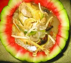 西瓜燉雞脯 西瓜燉雞脯