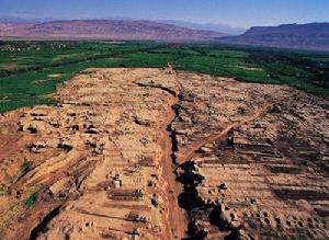 吐魯番中綠洲和沙漠