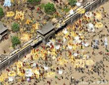 《傳奇》攻打沙城