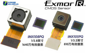 超小型設備專用背照式CMOS感測器