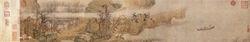 明 仇英《赤壁圖》卷