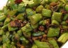 欖菜肉末四季豆 欖菜肉末四季豆
