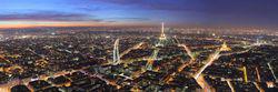 巴黎黃昏全景