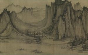 宋許道寧漁父圖 宋許道寧漁父圖