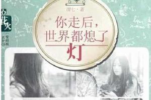 你走後,世界都熄了燈 你走後,世界都熄了燈