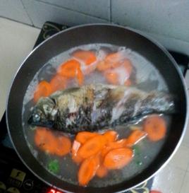 鯽魚胡蘿蔔湯 鯽魚胡蘿蔔湯