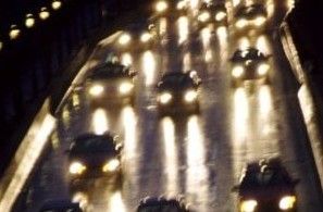 雨水隱形車燈