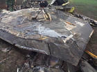 墜毀後的F-117殘骸